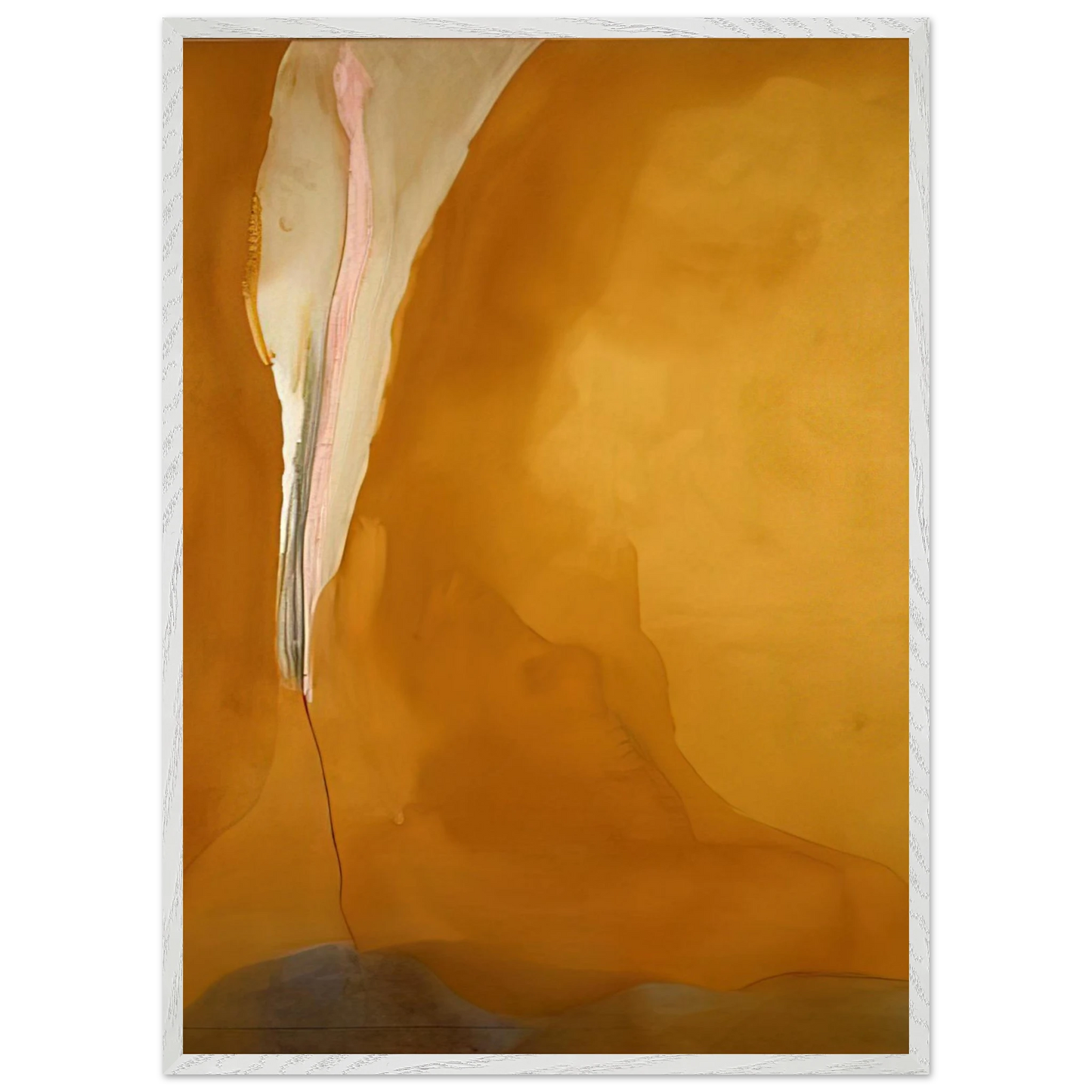 Helen Frankenthaler - Coral Wedge - 1972 Wall art - 30x40 cm / 12x16 inches - Fine Art Poster-canvas - -