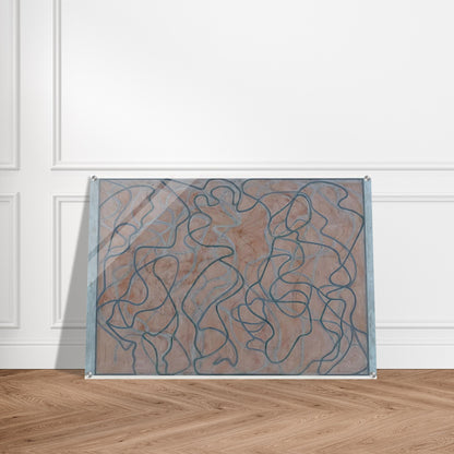 Polke Letter - 2011 - Brice Marden Acrylic Print - 70x100 cm / 28x40″ inches
