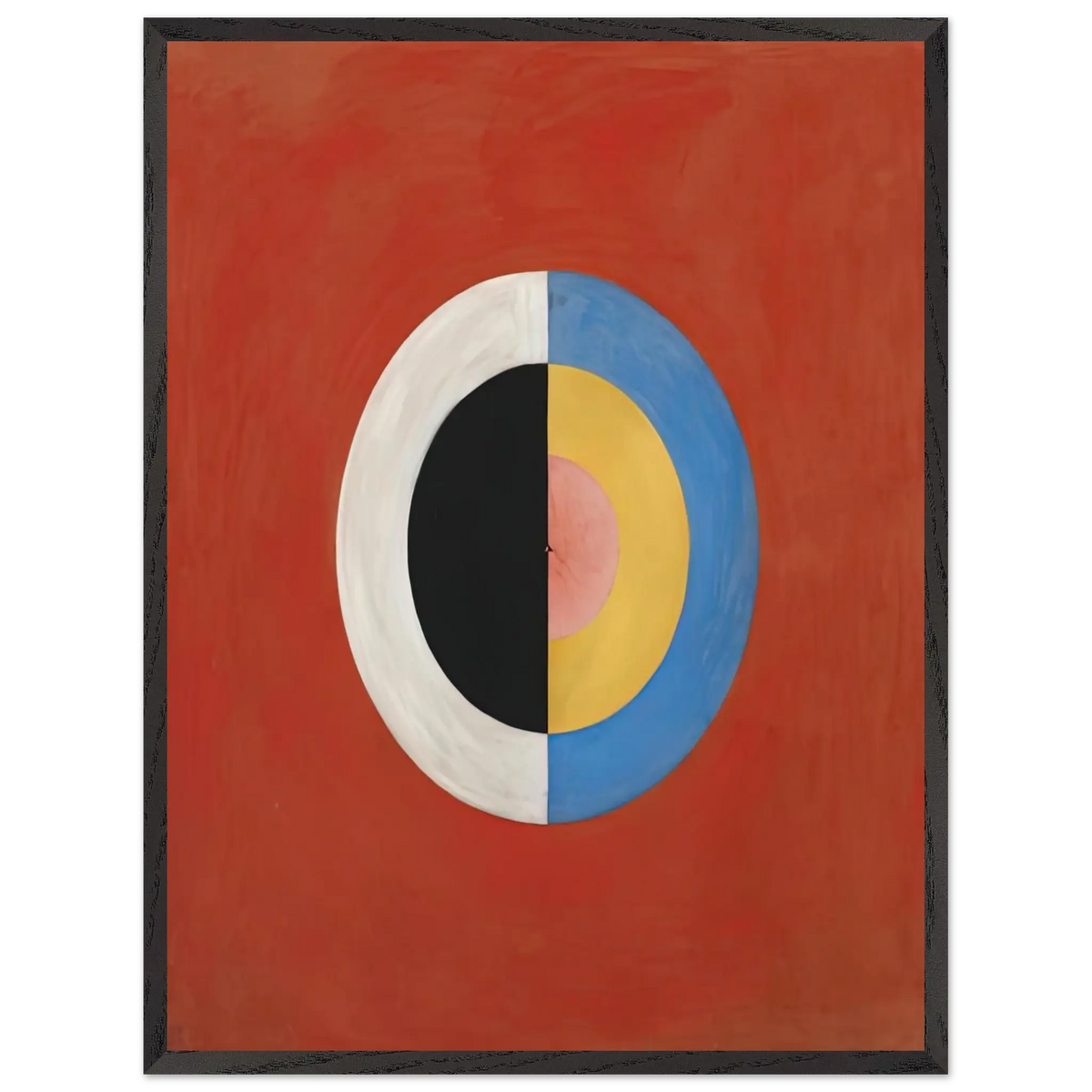 Hilma af Klint - THE SWAN NO 17 1915 0 Wall art - 21x29.7 cm / 8x12" - Fine Art Poster - -