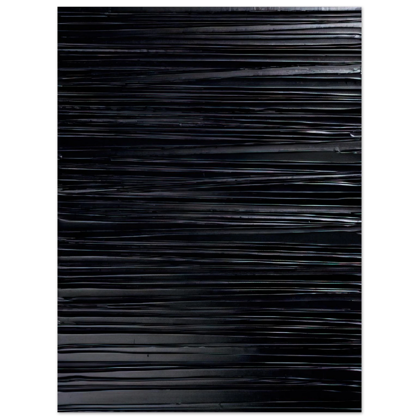 Pierre Soulages - Peinture 130 x 81 cm, 20-03-2004 - 2004  75x100 cm / 30x40inches Fine Art Poster