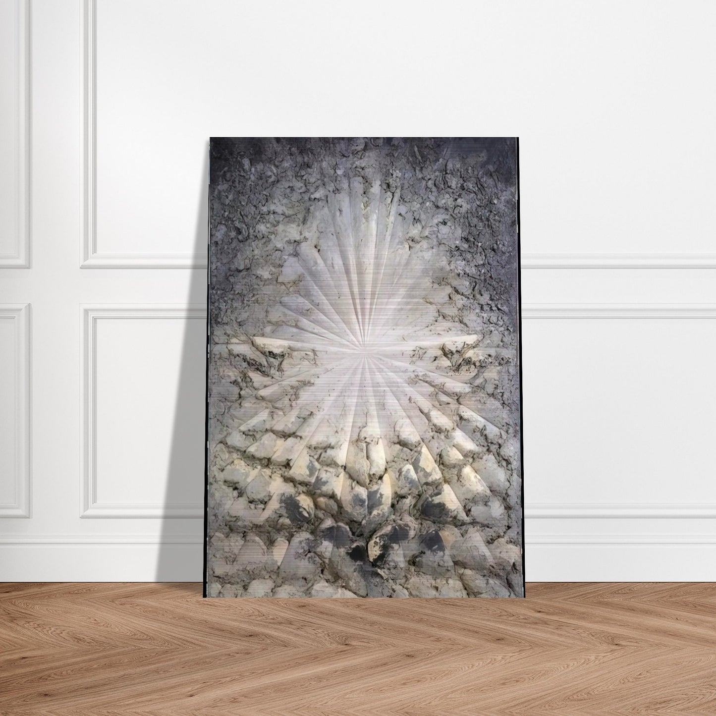 Jay DeFeo/BIG/The Rose - Jay DeFeo Brushed Aluminum Print - 70x100 cm / 28x40 inches | Jay DeFeo Aluminum Print | Jay DeFeo Prints