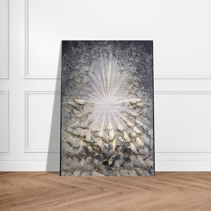 Jay DeFeo/BIG/The Rose - Jay DeFeo Brushed Aluminum Print - 70x100 cm / 28x40 inches | Jay DeFeo Aluminum Print | Jay DeFeo Prints