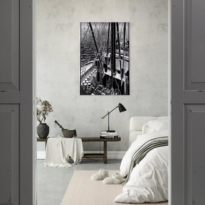 FREIGHTER SEPTEMBER 1936 1936 - MC Escher Brushed Aluminum Print - 70x100 cm / 28x40 inches | MC Escher Aluminum Print | MC Escher Prints | Maurits Cornelis Escher Prints