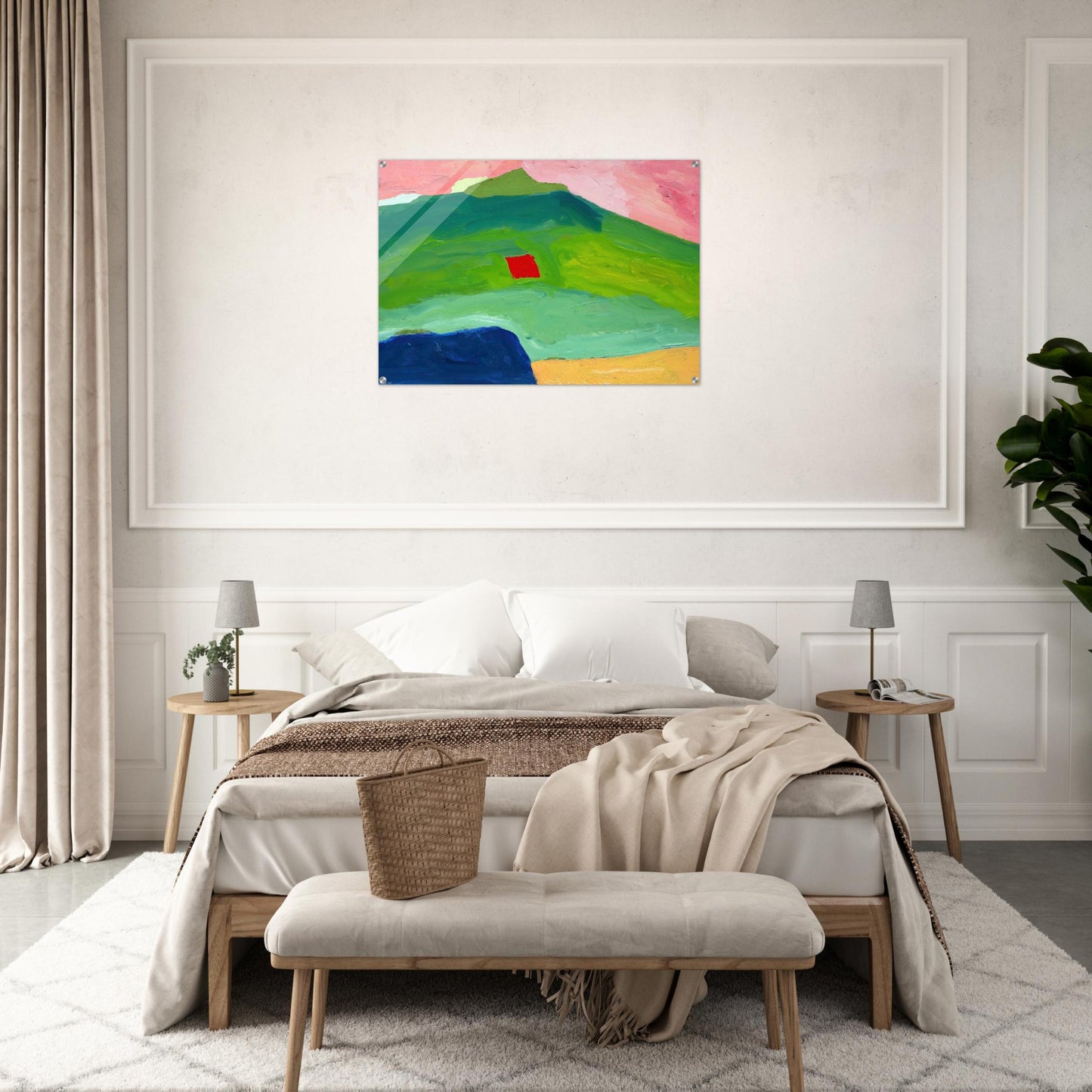 Untitled #17 - 1980 - Etel Adnan Acrylic Print - 70x100 cm / 28x40″ inches
