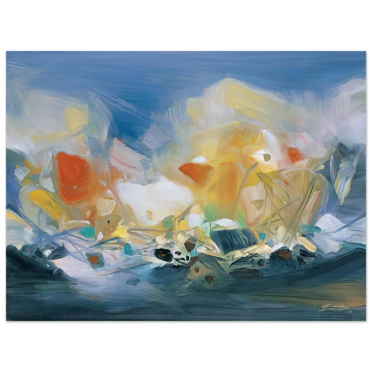 Chu teh Chun - NUEE IMMAT RIELLE 2007  75x100 cm / 30x40inches Fine Art Poster