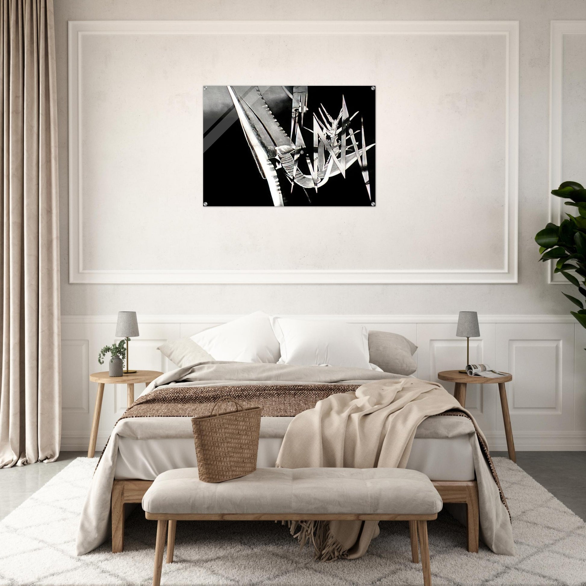 The Prickly Dark - James Rosenquist Acrylic Print - 70x100 cm / 28x40″ inches