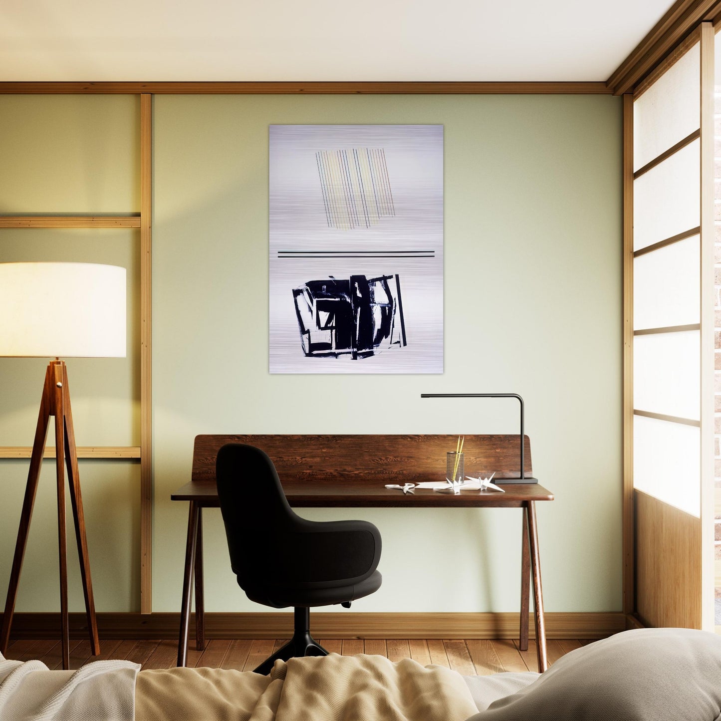 Mother Of All Paintings - 1990 - Ronnie Landfield Brushed Aluminum Print - 70x100 cm / 28x40 inches | Ronnie Landfield Aluminum Print | Ronnie Landfield Prints
