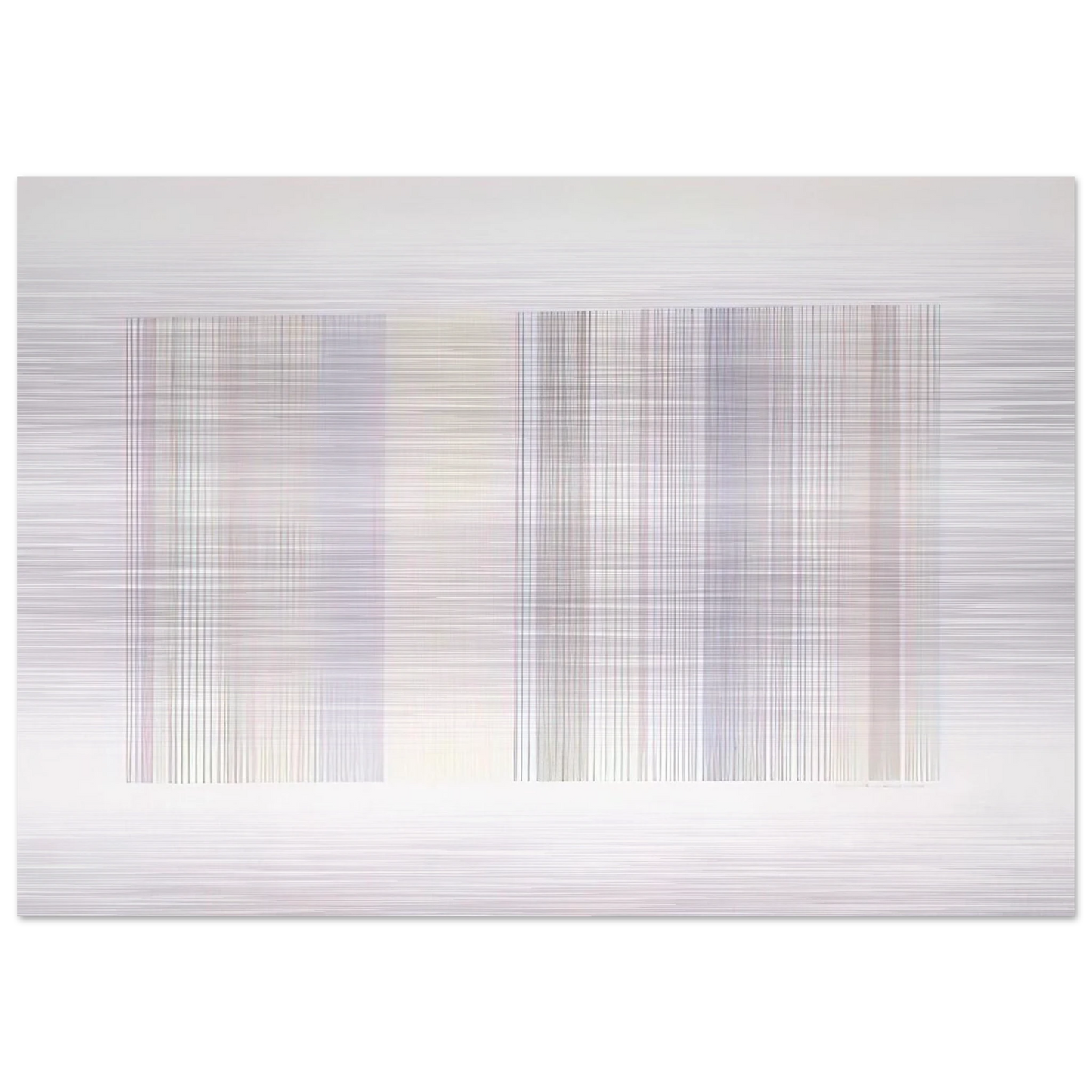 Cold Turkey - 1973 - Gene Davis Brushed Aluminum Print - 70x100 cm / 28x40 inches | Gene Davis Aluminum Print | Gene Davis Prints