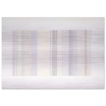 Cold Turkey - 1973 - Gene Davis Brushed Aluminum Print - 70x100 cm / 28x40 inches | Gene Davis Aluminum Print | Gene Davis Prints