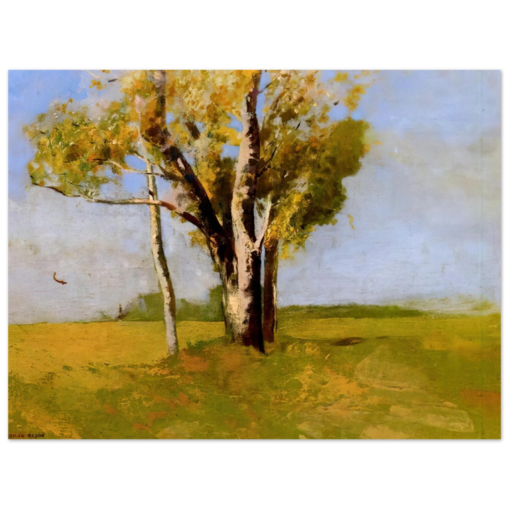 Odilon Redon - TREES  75x100 cm / 30x40inches Fine Art Poster