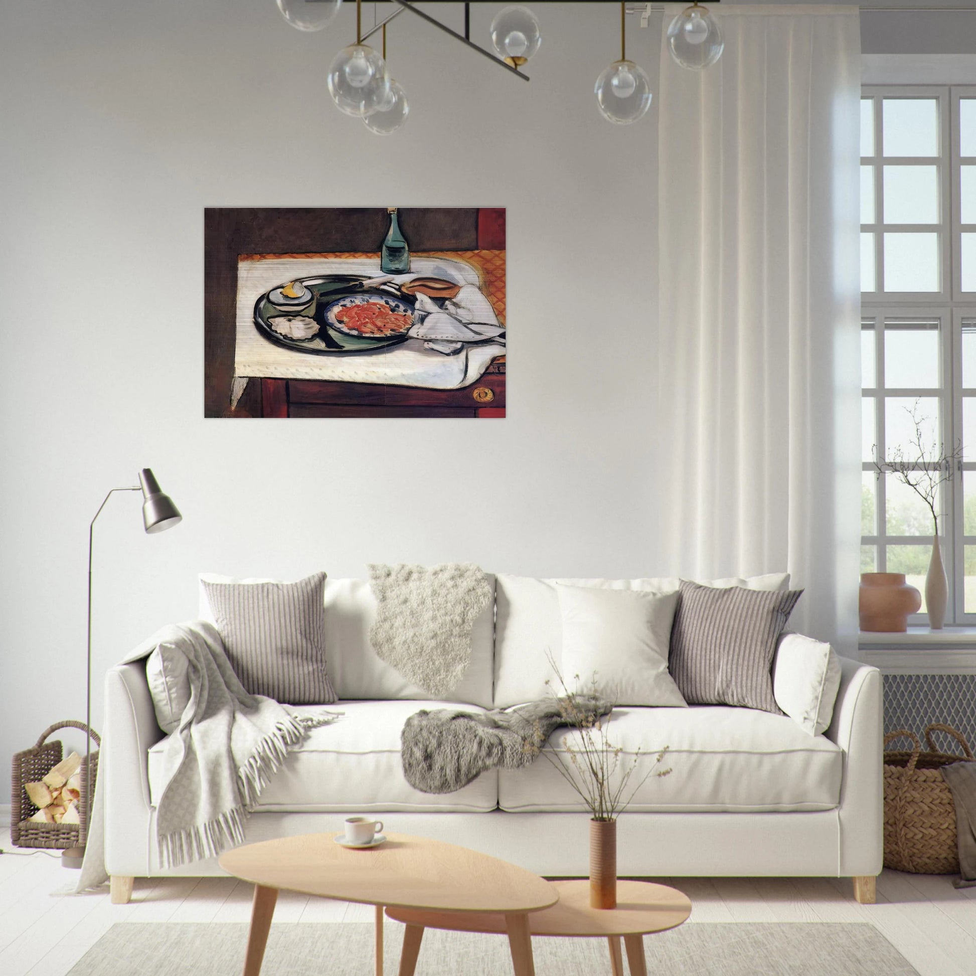 PINK SHRIMP 1921 - Henri Matisse Brushed Aluminum Print - 70x100 cm / 28x40 inches | Henri Matisse Aluminum Print | Henri Matisse Prints