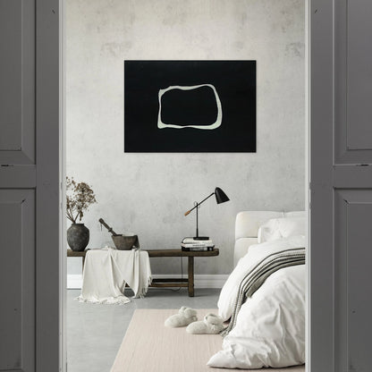 Untitled - 1966 - Jiro Yoshihara Brushed Aluminum Print - 70x100 cm / 28x40 inches | Jiro Yoshihara Aluminum Print | Jiro Yoshihara Prints