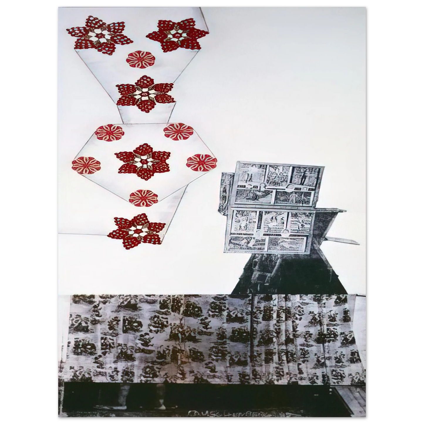 Robert Rauschenberg - PARK ROCI MEXICO 1985  75x100 cm / 30x40inches Fine Art Poster