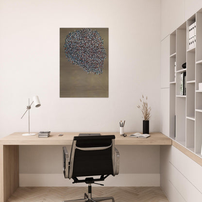 Untitled - 1980 - Robert Goodnough Brushed Aluminum Print - 70x100 cm / 28x40 inches | Robert Goodnough Aluminum Print | Robert Goodnough Prints