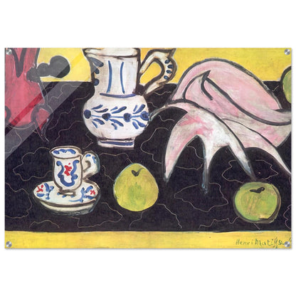 STILL LIFE WITH A SHELL 1940 - Henri Matisse Acrylic Print - 70x100 cm / 28x40″ inches
