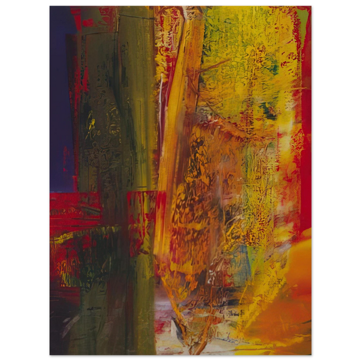Gerhard Richter - OLBERG 1986  75x100 cm / 30x40inches Fine Art Poster
