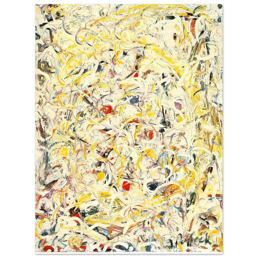Jackson Pollock - SHIMMERING SUBSTANCE 1946 1  75x100 cm / 30x40inches Fine Art Poster