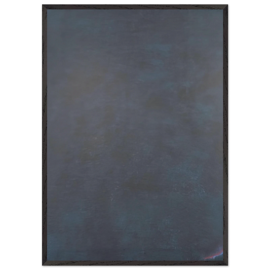 Infinity Field Lefkada Series - 1972 - Theodoros Stamos 70x100 cm / 28x40 inches Framed Art Print – Black Wooden Frame
