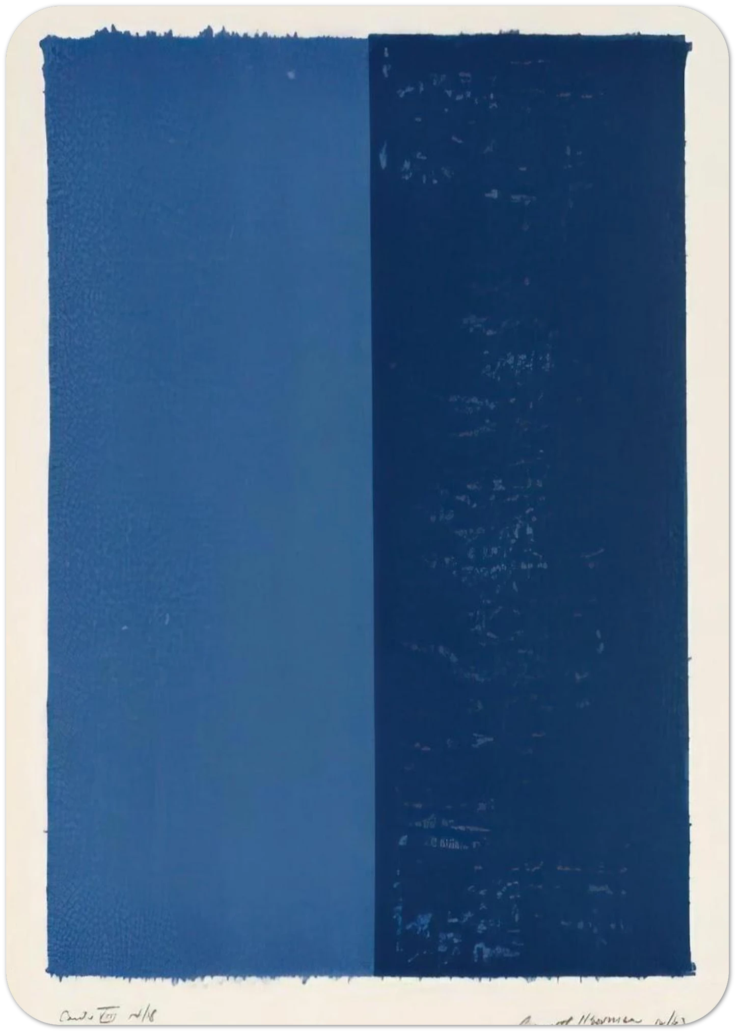Canto VIII By Barnett Newman Pack of 10 Post Cards | Barnett Newman Post Cards | A6 (10.5 x 14.8 cm) - 4.1 x 5.8 inches