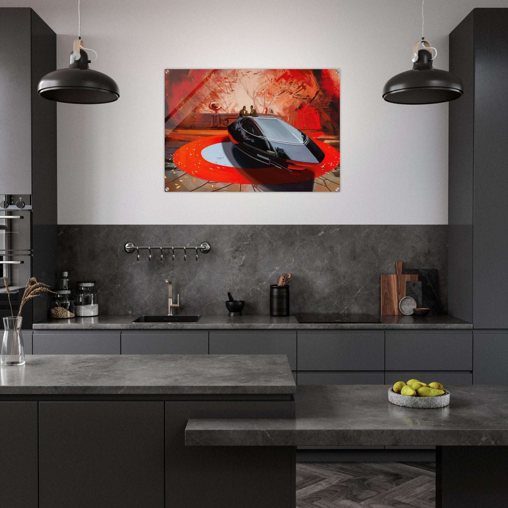 Syd Mead - Syd Mead Acrylic Print - 70x100 cm / 28x40″ inches | Syd Mead Wall Art | Syd Mead Prints