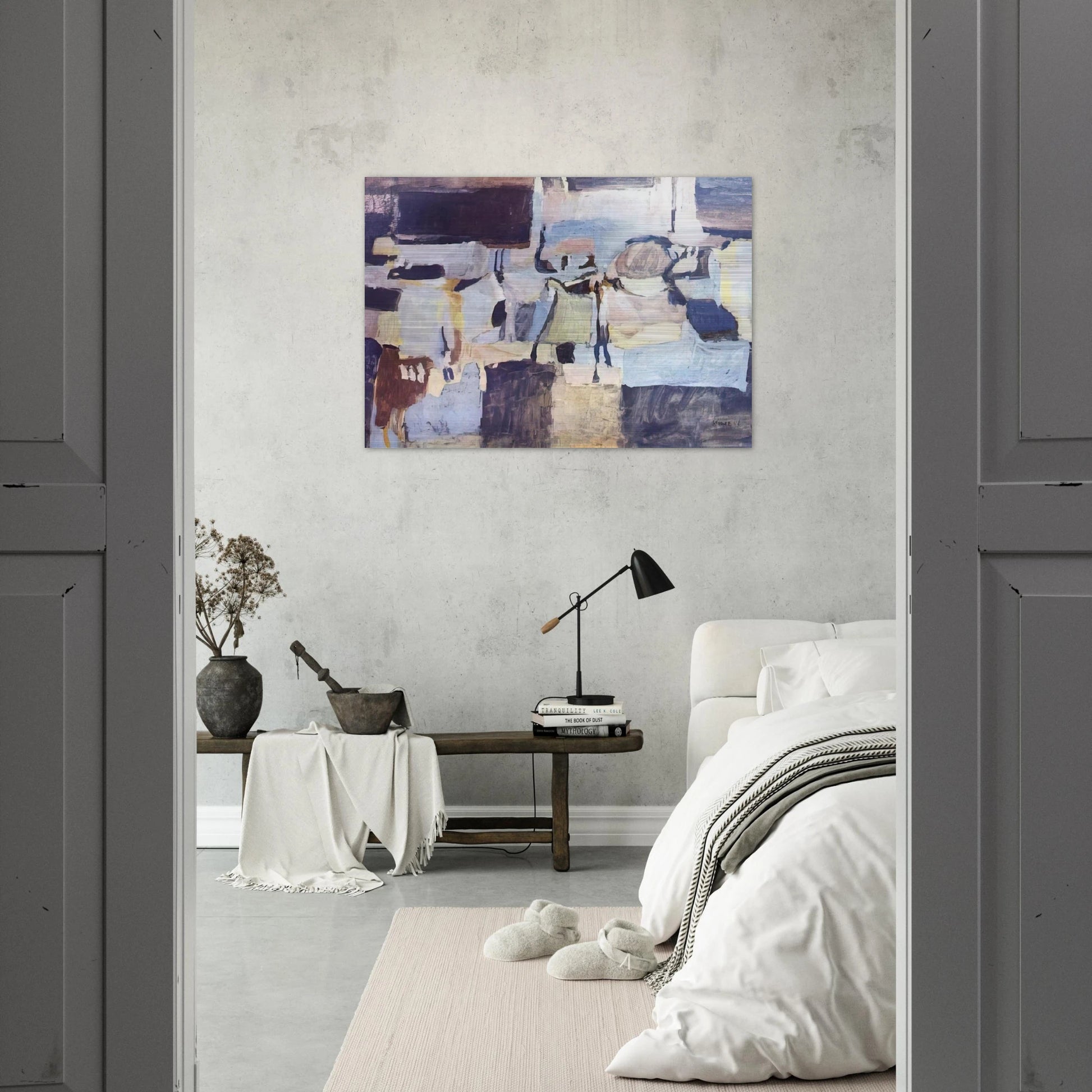 Pintura - 1958 - Menez Brushed Aluminum Print - 70x100 cm / 28x40 inches | Menez Aluminum Print | Menez Prints