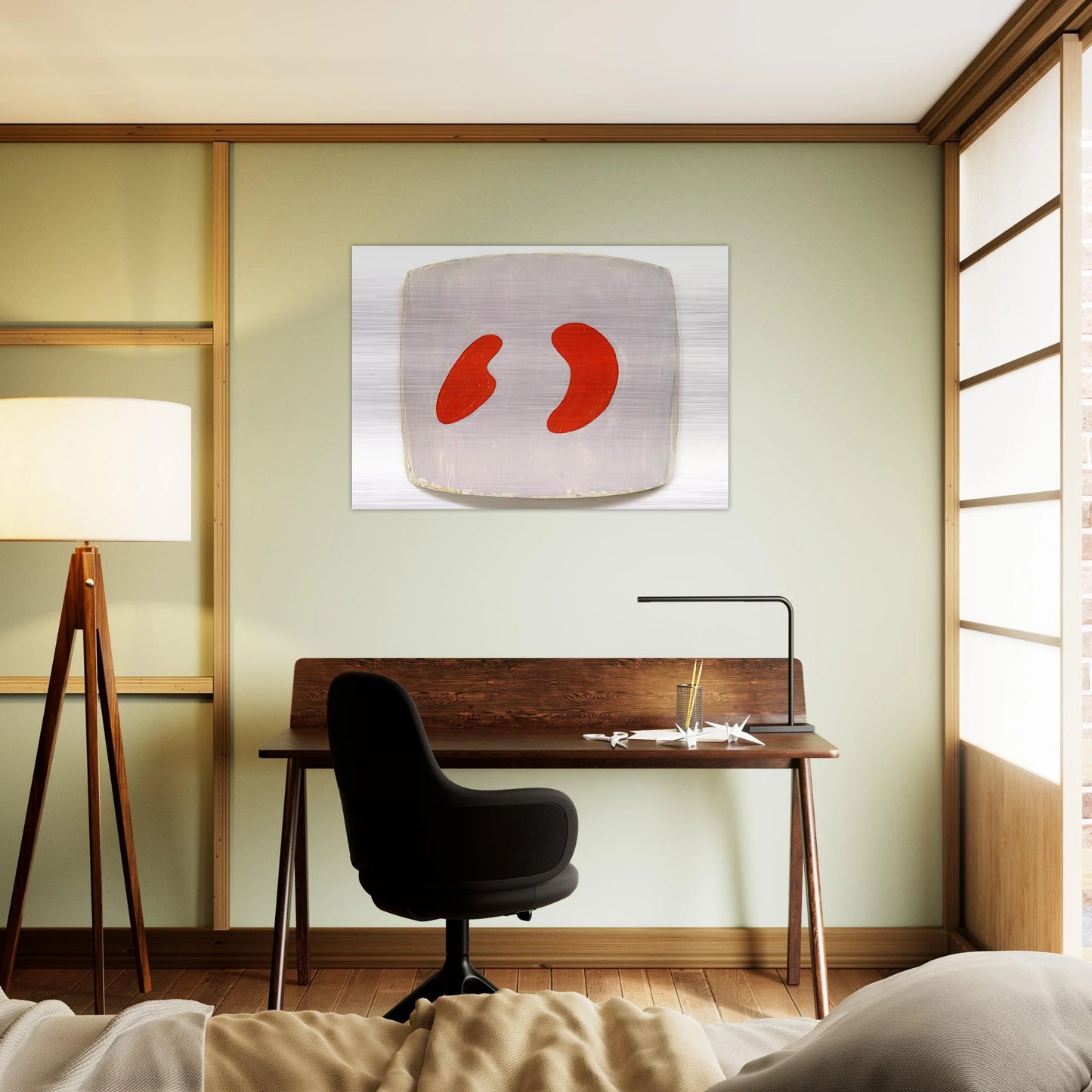 Chase Street Lounge - 2011 - Ron Gorchov Brushed Aluminum Print - 70x100 cm / 28x40 inches | Ron Gorchov Aluminum Print | Ron Gorchov Prints
