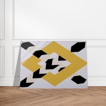 Constellation - 1971 - Allan D Arcangelo Acrylic Print - 70x100 cm / 28x40″ inches | Allan D Arcangelo Wall Art | Allan D Arcangelo Prints