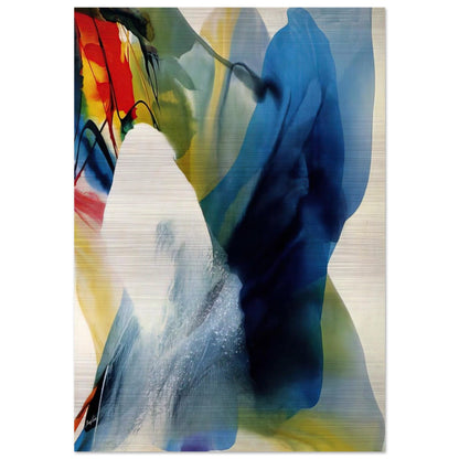 Phenomena Graced by Three - Paul Jenkins Brushed Aluminum Print - 70x100 cm / 28x40 inches | Paul Jenkins Aluminum Print | Paul Jenkins Prints
