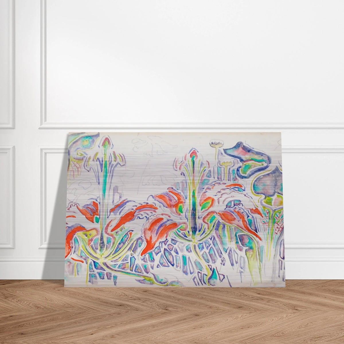 Walter Anderson - Walter Anderson Brushed Aluminum Print - 70x100 cm / 28x40 inches | Walter Anderson Aluminum Print | Walter Anderson Prints