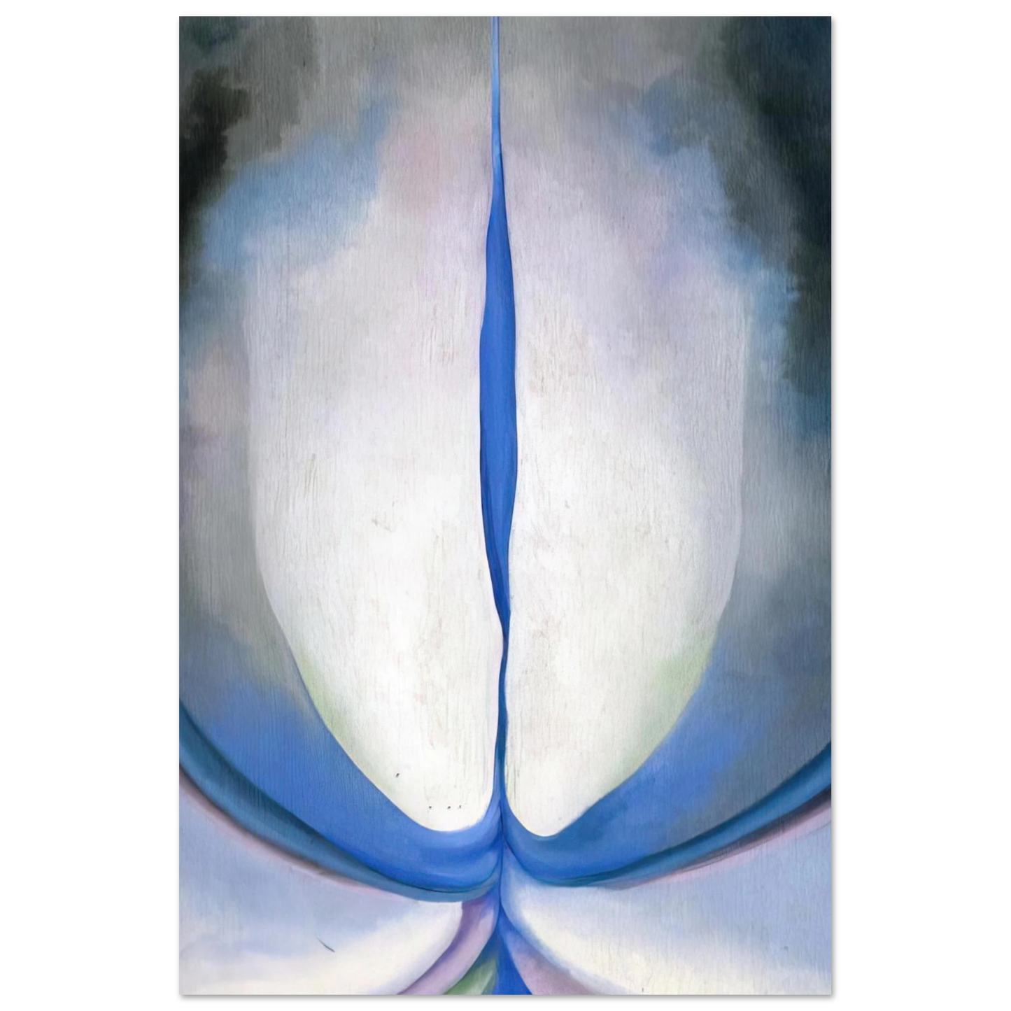 Georgia O'Keeffe - Blue Line Fine Art Poster