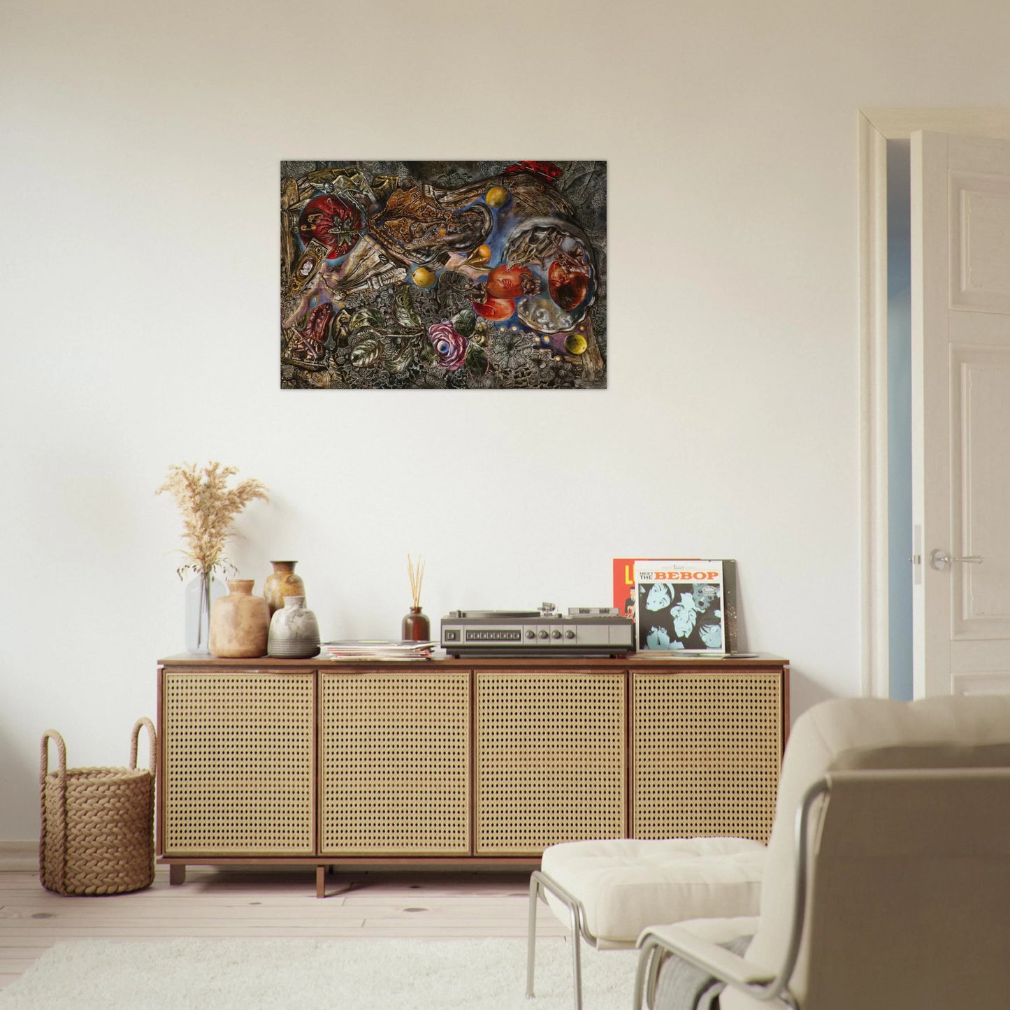 4531 728230 - Ivan Albright Brushed Aluminum Print - 70x100 cm / 28x40 inches | Ivan Albright Aluminum Print | Ivan Albright Prints