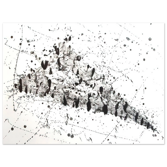 Sam Francis - Untitled  .213 SF240   75x100 cm / 30x40inches Fine Art Poster