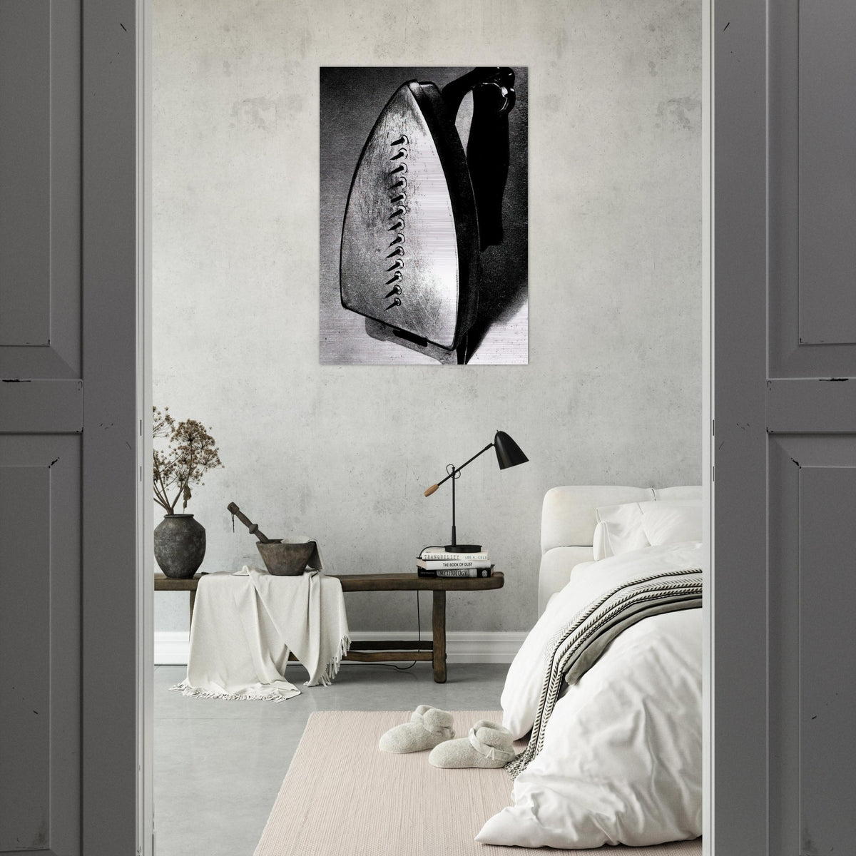 THE GIFT 1921 - Man Ray Brushed Aluminum Print - 70x100 cm / 28x40 inches | Man Ray Aluminum Print | Man Ray Prints