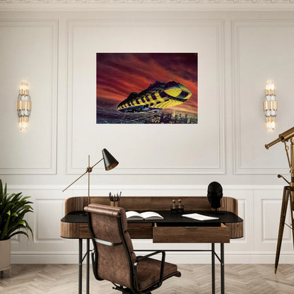 Chris Foss - Chris Foss Brushed Aluminum Print - 70x100 cm / 28x40 inches | Chris Foss Aluminum Print | Chris Foss Prints