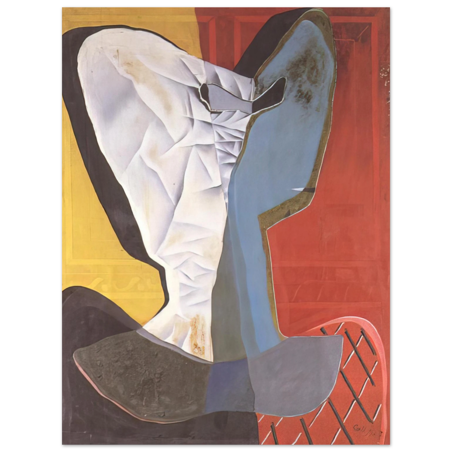 Salvador Dali - HARLEQUIN 1927  75x100 cm / 30x40inches Fine Art Poster