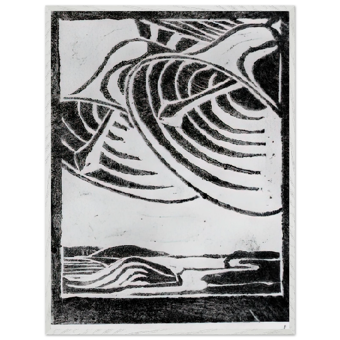 MC Escher - ESCHER (3) Wall Art - 30x40 cm / 12x16 inches - Premium Wooden Framed Poster With Fine Art Paper - Black frame