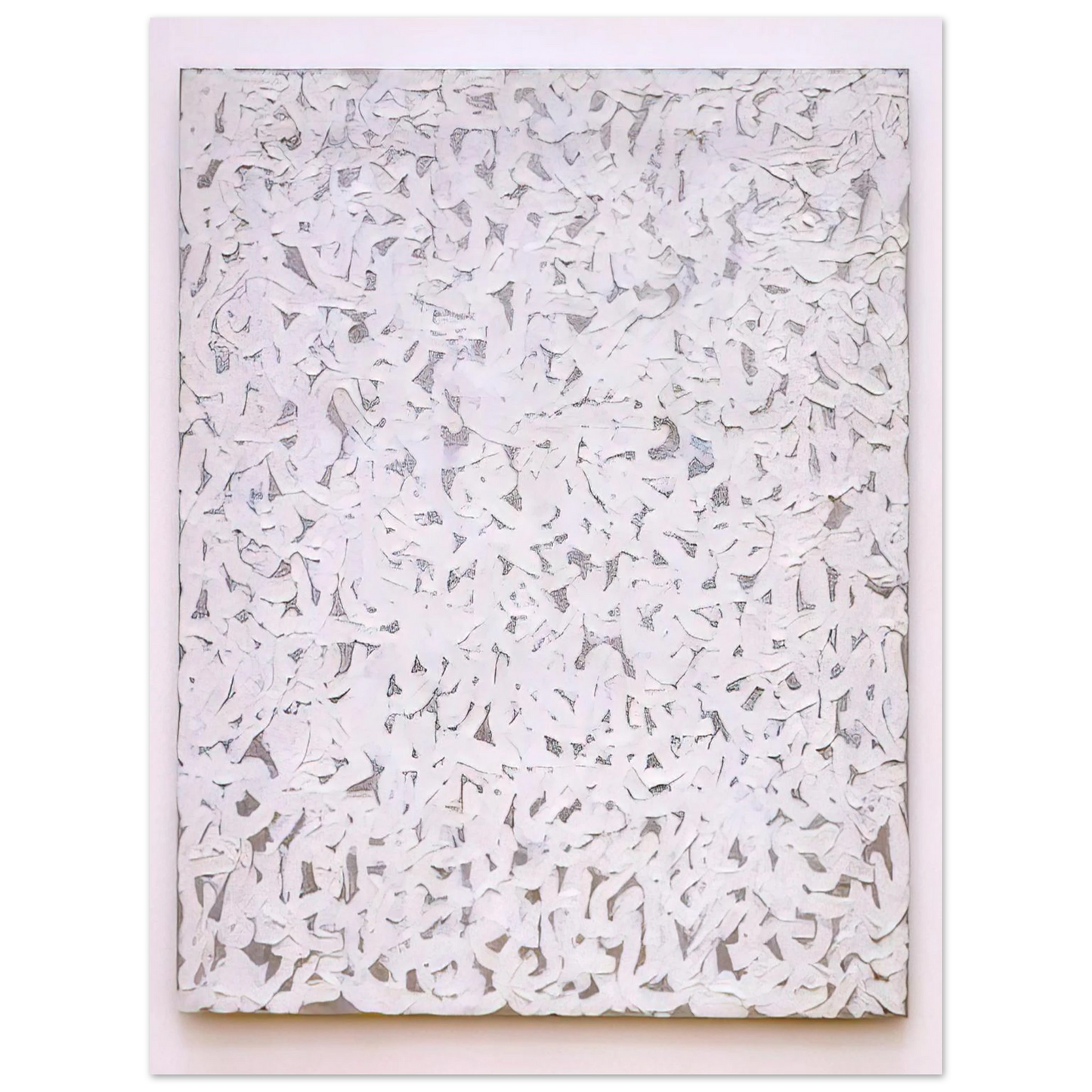 Robert Ryman - Points - 1963  75x100 cm / 30x40inches Fine Art Poster