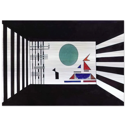NOT_DETECTED_189367 - Wassily Kandinsky Brushed Aluminum Print - 70x100 cm / 28x40 inches | Wassily Kandinsky Aluminum Print | Wassily Kandinsky Prints