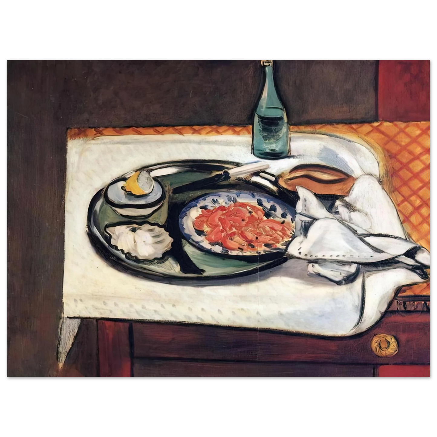 Henri Matisse - PINK SHRIMP 1921  75x100 cm / 30x40inches Fine Art Poster