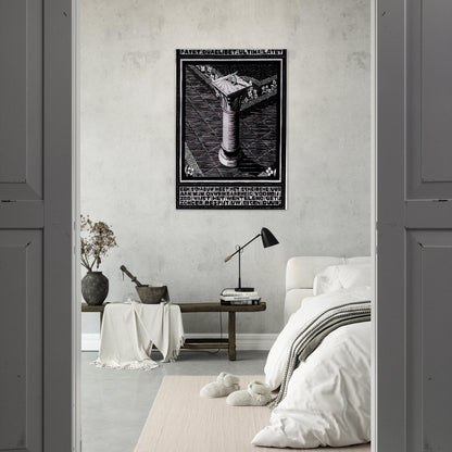 EMBLEMATA SUNDIAL - MC Escher Brushed Aluminum Print - 70x100 cm / 28x40 inches | MC Escher Aluminum Print | MC Escher Prints