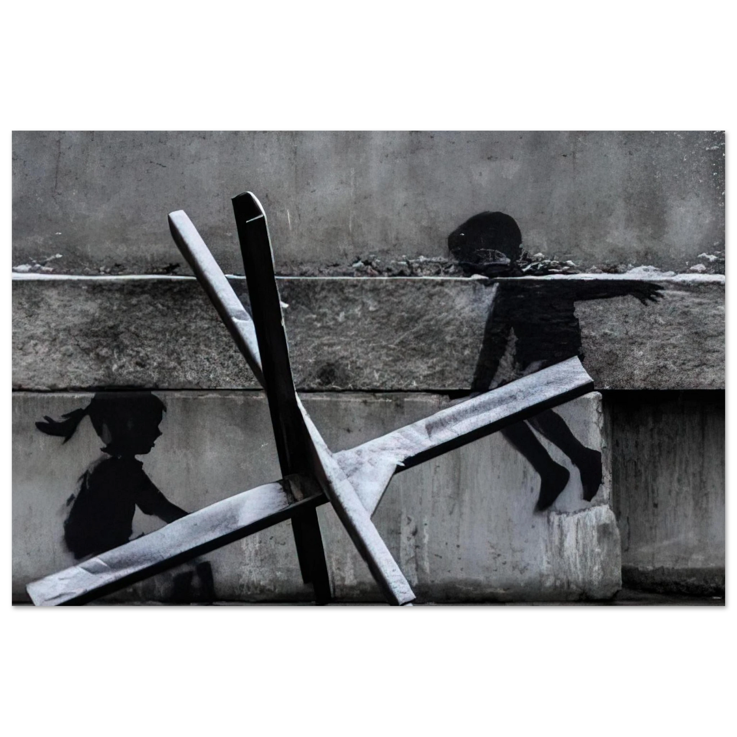 Banksy - KYIV KHRESHCHYATYK 9 2022 Fine Art Poster