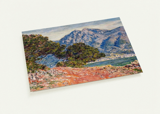 Cap Martin 2 By claude monet Pack of 10 Post Cards | claude monet Post Cards | A6 (10.5 x 14.8 cm) - 4.1 x 5.8 inches