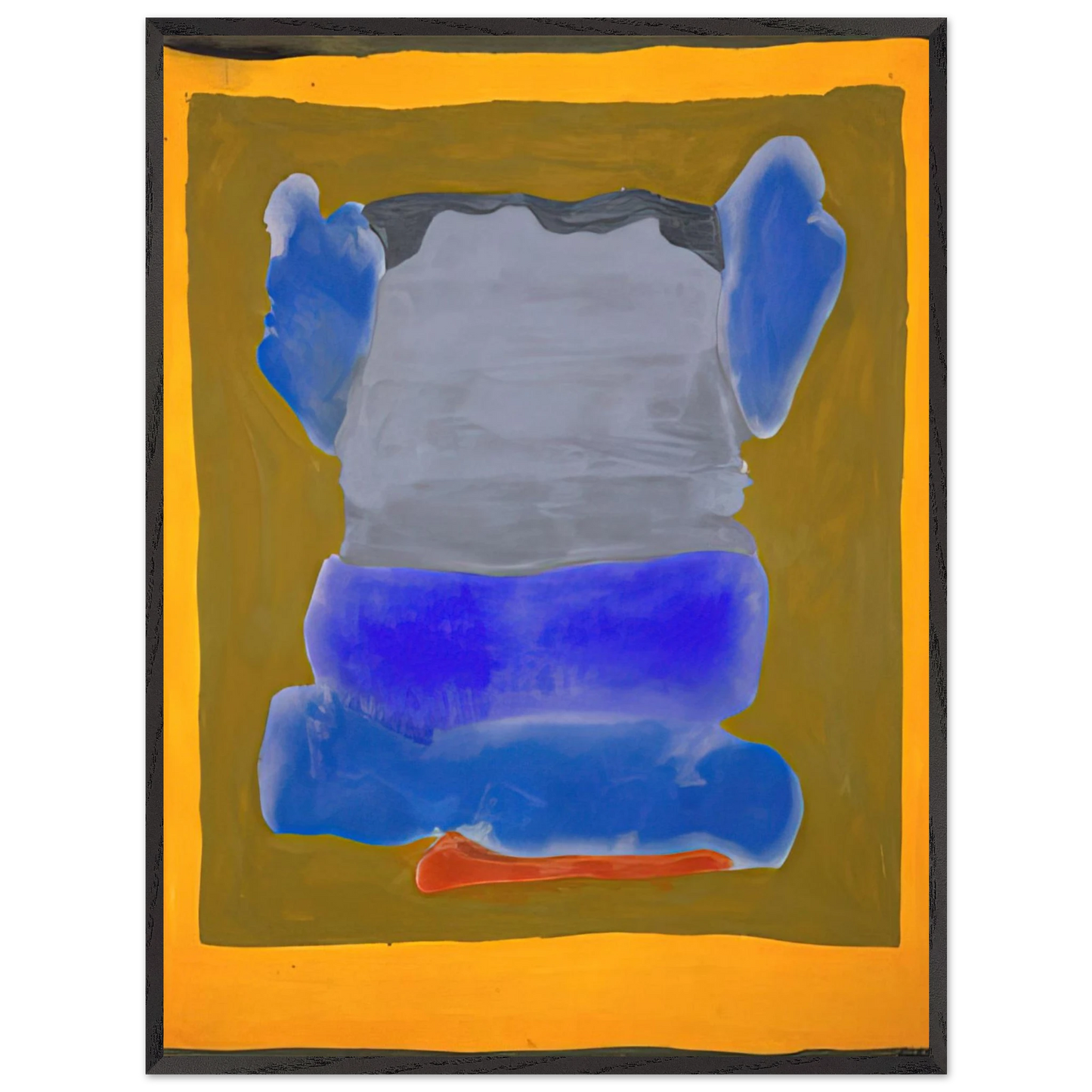 Helen Frankenthaler - Buddha s Court - 1964 Wall art - 40x50 cm / 16x20 inches - Fine Art Poster-canvas - -