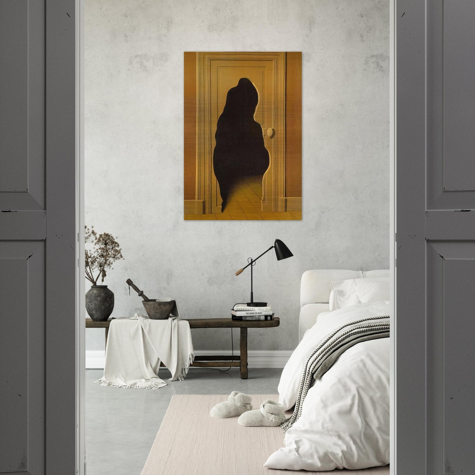 UNEXPECTED ANSWER 1933 - Rene Magritte Brushed Aluminum Print - 70x100 cm / 28x40 inches | Rene Magritte Aluminum Print | Rene Magritte Prints