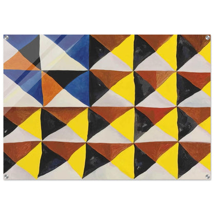 Harlequinade Harlequin with Columbine - 1990 - Mark Lancaster Acrylic Print - 70x100 cm / 28x40″ inches