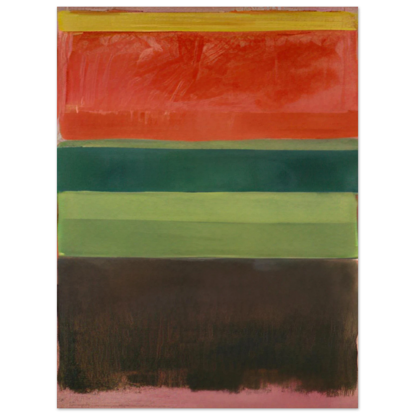 Mark Rothko - Untitled - 1949 Wall Art - 21x29.7 cm / 8x12" - Fine Art Poster - -