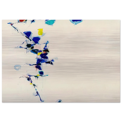 Toward Disappearance III - Sam Francis Brushed Aluminum Print - 70x100 cm / 28x40 inches | Sam Francis Aluminum Print | Sam Francis Prints