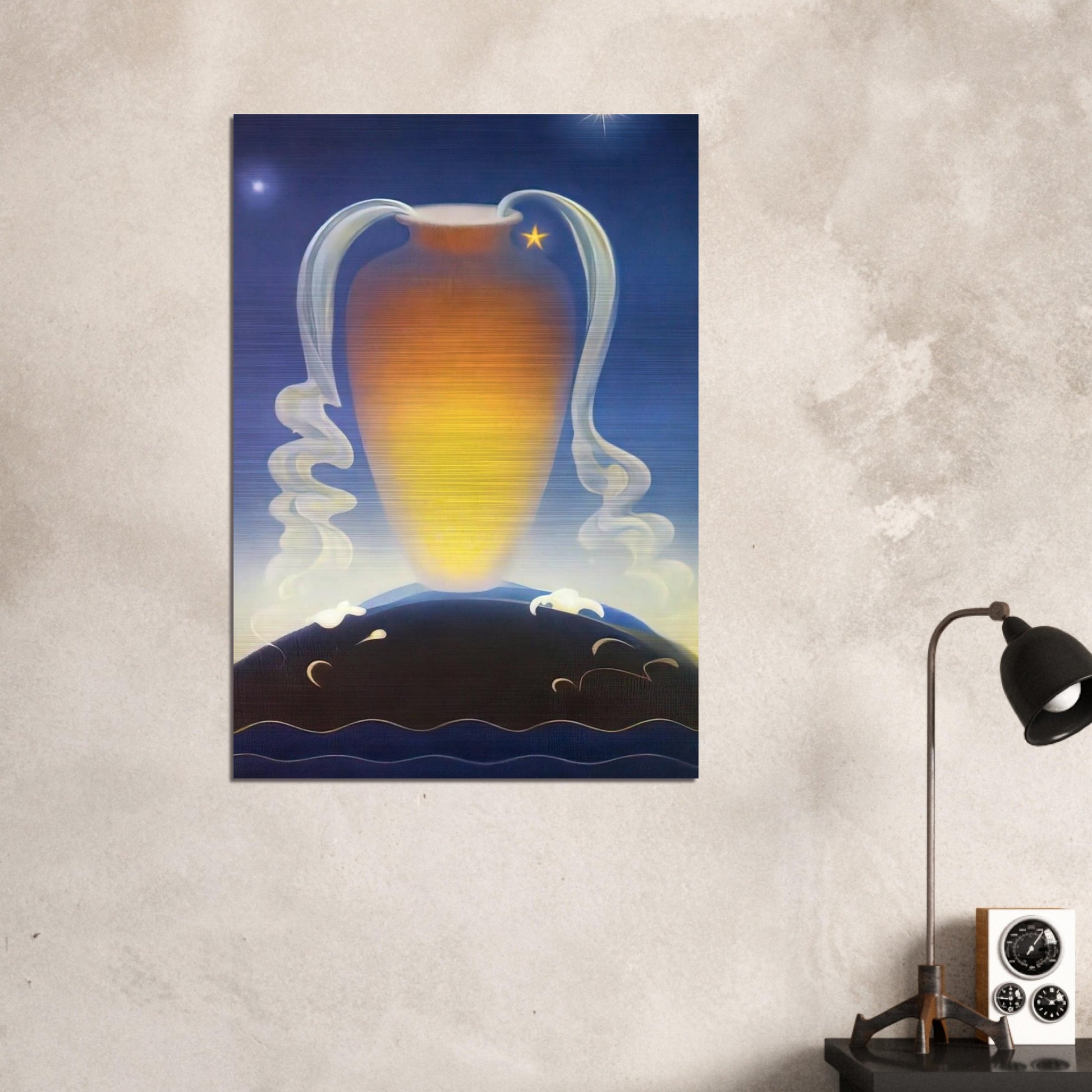 Even Song - 1930 - Agnes Lawrence Pelton Brushed Aluminum Print - 70x100 cm / 28x40 inches | Agnes Lawrence Pelton Aluminum Print | Agnes Lawrence Pelton Prints