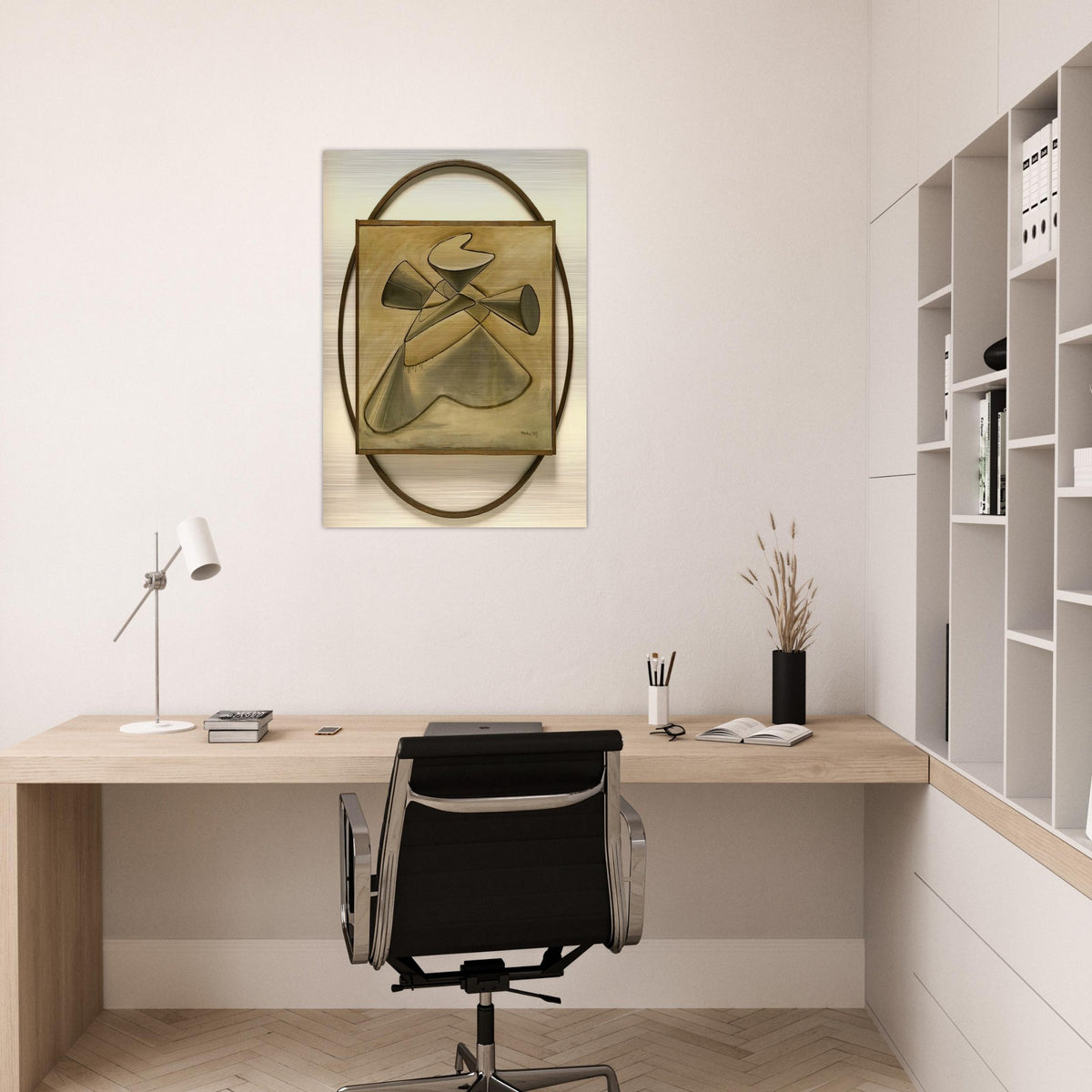 SHAKESPEAREAN EQUATION KING LEAR - Man Ray Brushed Aluminum Print - 70x100 cm / 28x40 inches | Man Ray Aluminum Print | Man Ray Prints
