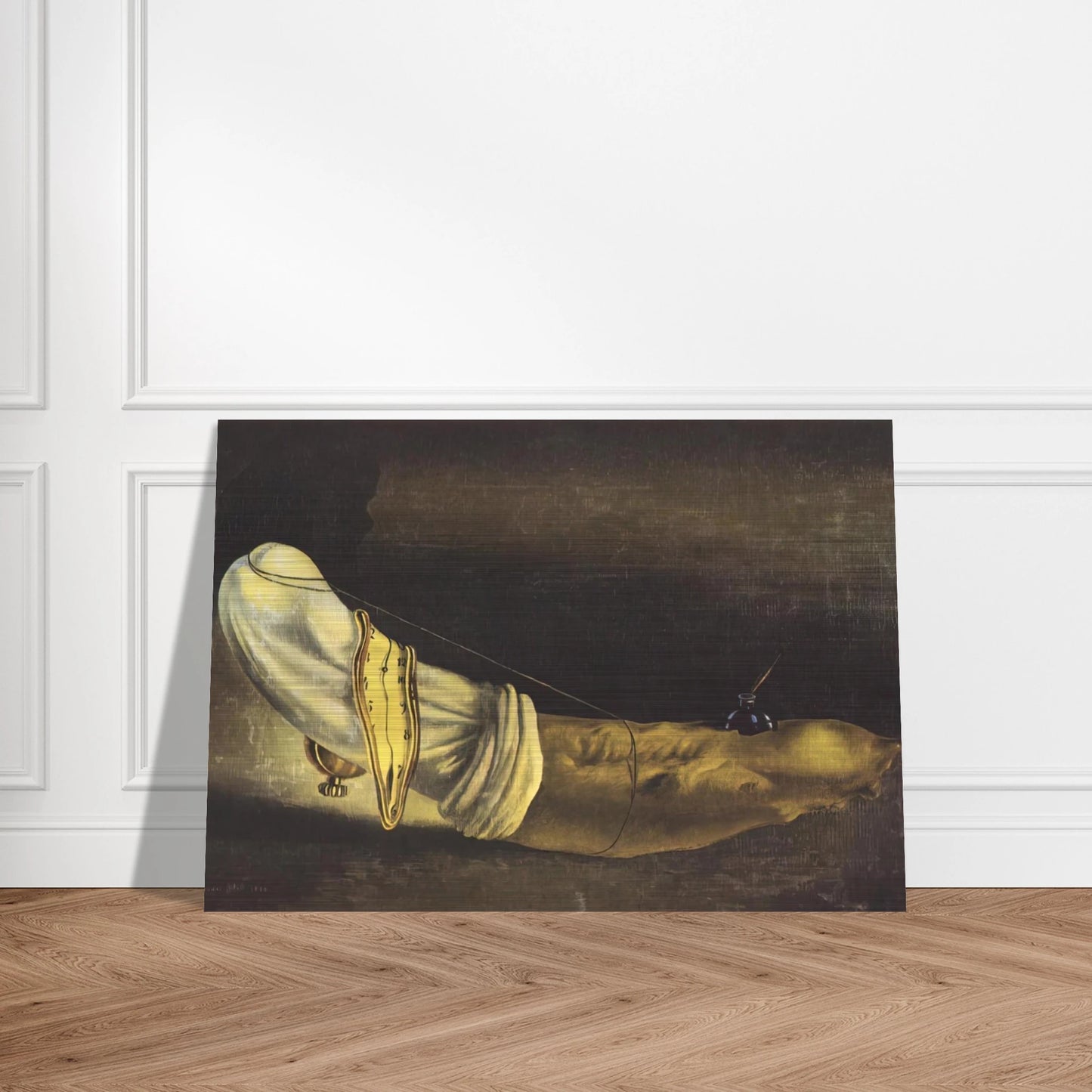 ANTHROPOMORPHIC BREAD - Salvador Dali Brushed Aluminum Print - 70x100 cm / 28x40 inches | Salvador Dali Aluminum Print | Salvador Dali Prints